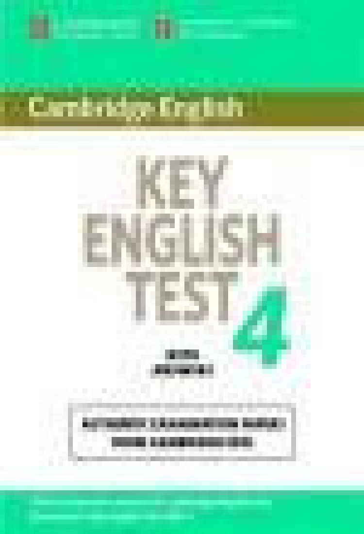 KET 4 PRACTICE TESTS STUDENTS BOOK WITH ANSWERS