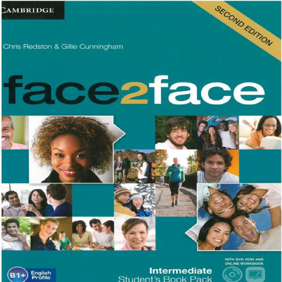 FACE2FACE 2ND EDITION INTERMEDIATE STUDENTS BOOK (+DVD+ONLINE WORKBOOK)