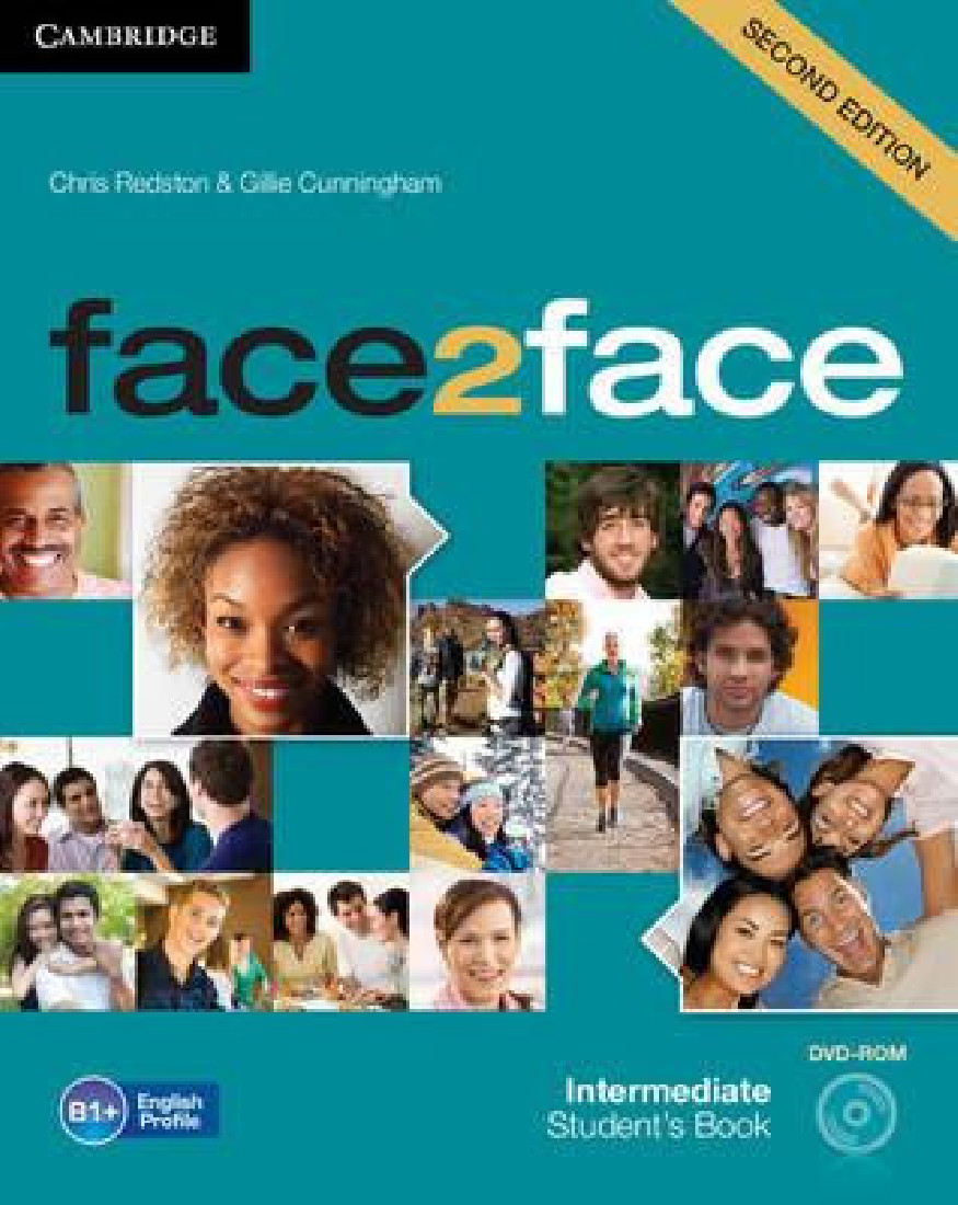 FACE2FACE 2ND EDITION INTERMEDIATE STUDENTS BOOK +SELF STUDY DVD