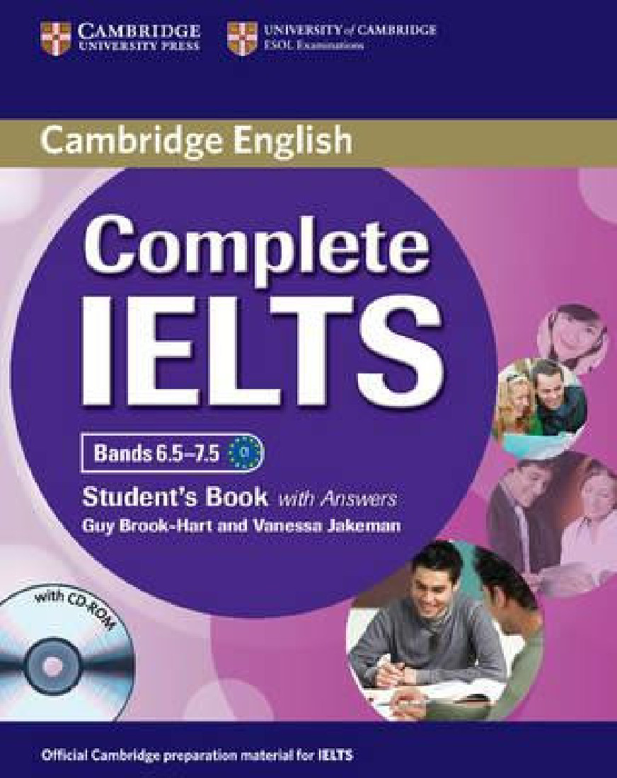 COMPLETE IELTS C1 STUDENTS BOOK WITH ANSWERS (+CD-ROM) (BAND 6,5-7,5)
