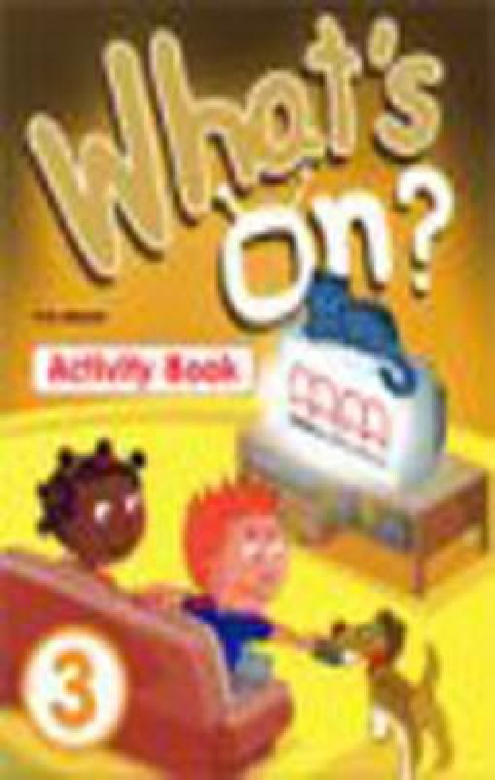 WHATS ON 3 ACTIVITY BOOK
