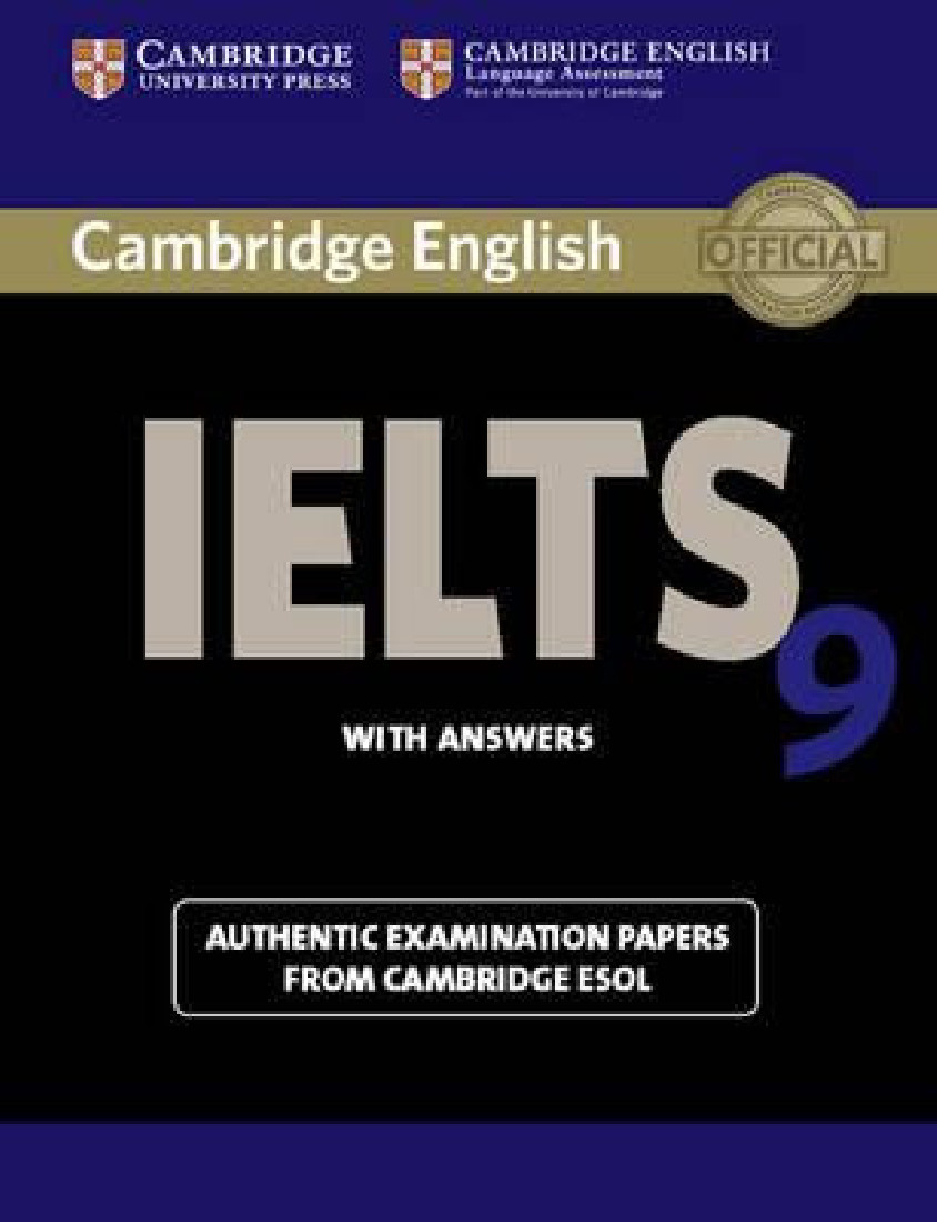 IELTS 9 PRACTICE TESTS STUDENTS BOOK WITH ANSWERS