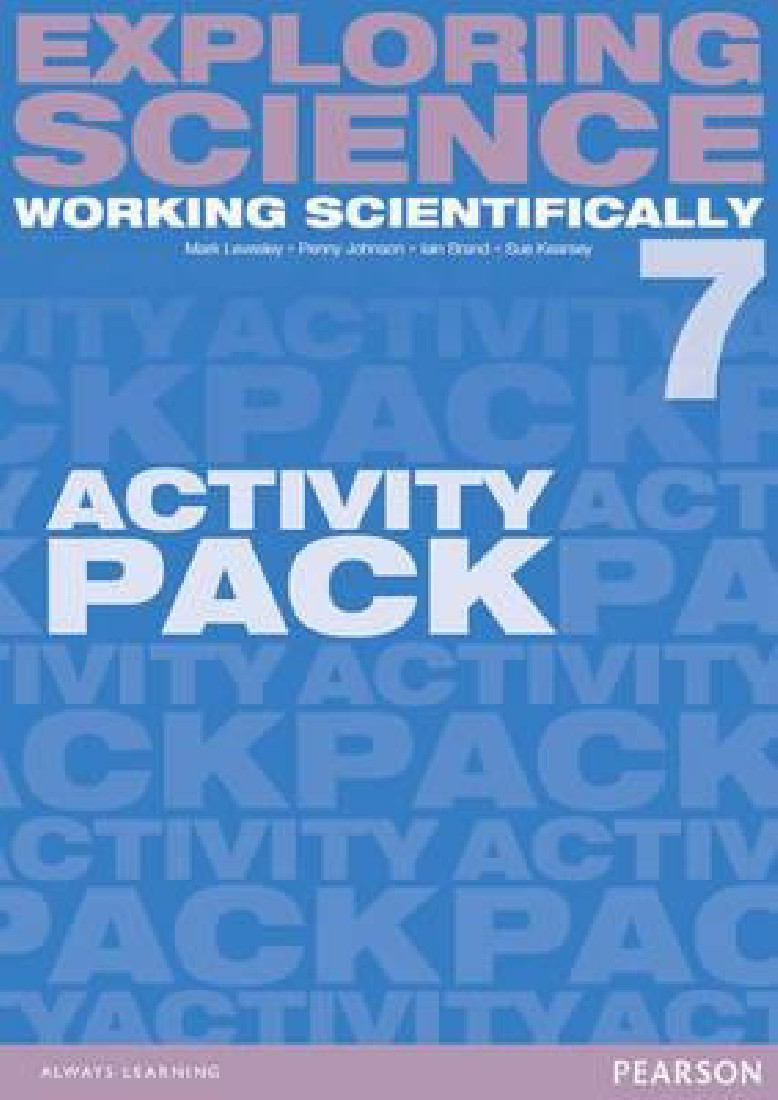 EXPLORING SCIENCE 7 WORKING SCIENTIFICALLY -ACTIVITY PACK