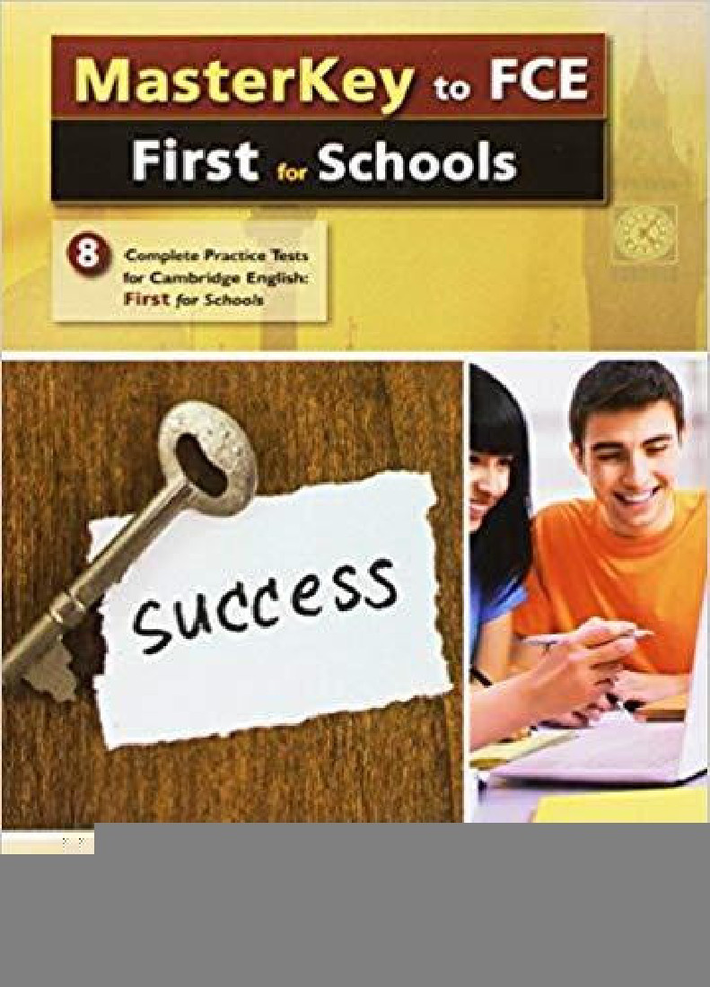 MASTERKEY TO FCE FIRST FOR SCHOOLS PRACTICE TESTS SB