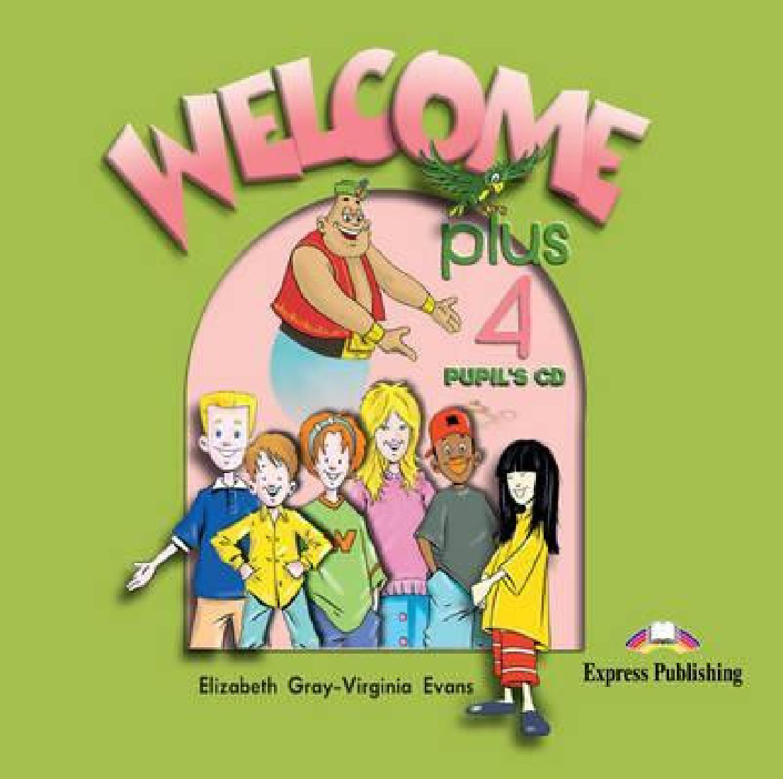 WELCOME PLUS 4 PUPILS CD