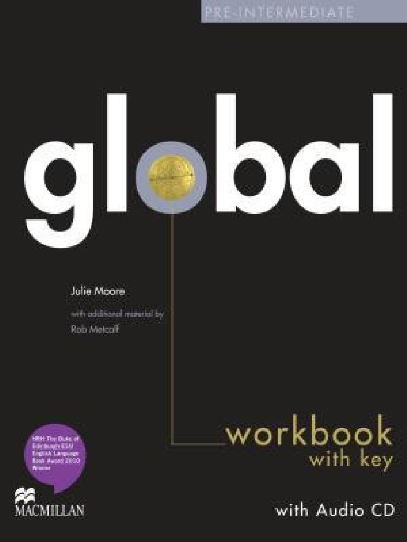 GLOBAL PRE-INTERMEDIATE WORKBOOK WITH KEY (+CD)