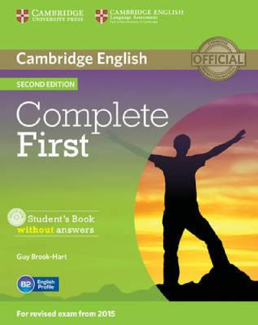 COMPLETE FIRST 2ND EDITION STUDENTS BOOK WITHOUT ANSWERS AND CD-ROM REVISED 2015