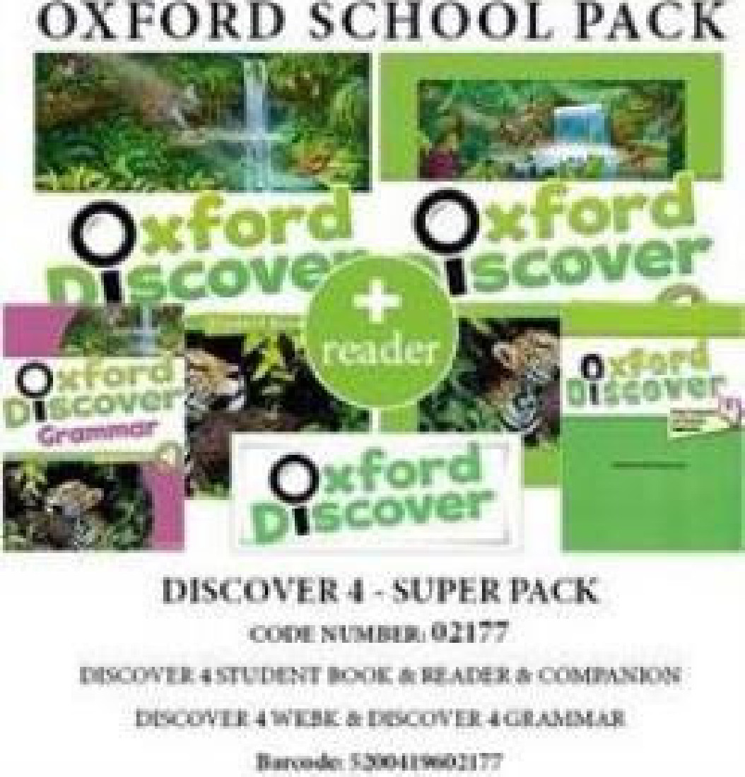 OXFORD DISCOVER 4 SUPER PACK - 02177