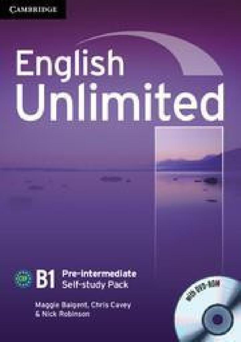 ENGLISH UNLIMITED PRE-INTERMEDIATE B1 SELF-STUDY PACK (+DVD-ROM)