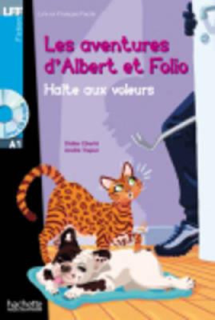 LFF A1 : LES AVENTURES DALBERT ET FOLIO-HALTE AUX VOLEURS (+ CD AUDIO MP3)