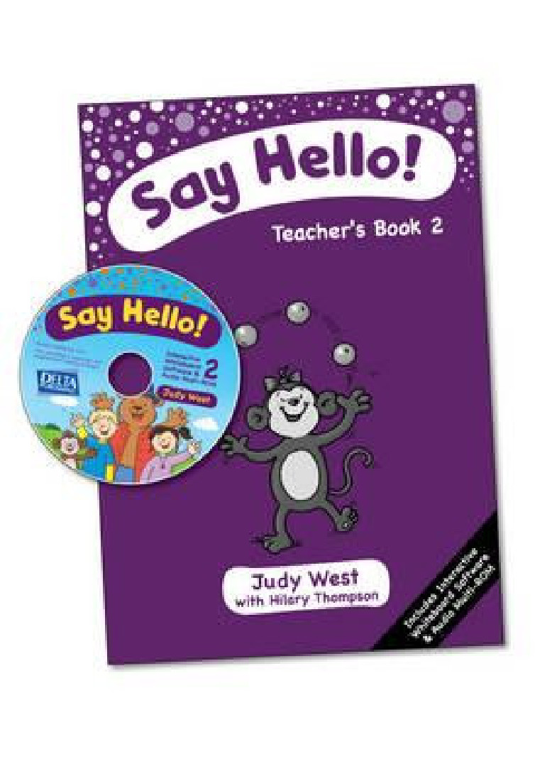 SAY HELLO 2 TEACHERS BOOK (+CD-ROM)