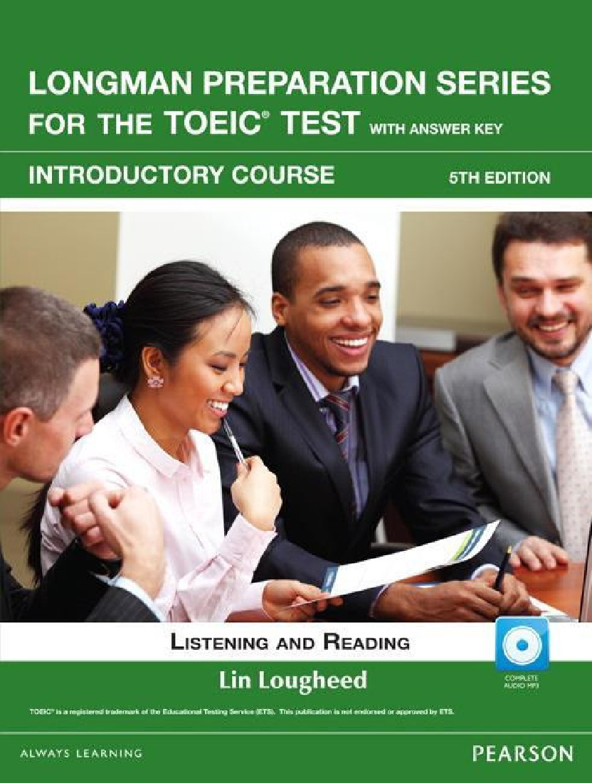 TOEIC ADVANCED COURSE STUDENTS BOOK  (+MP3 AUDIO & ANSWER KEY)