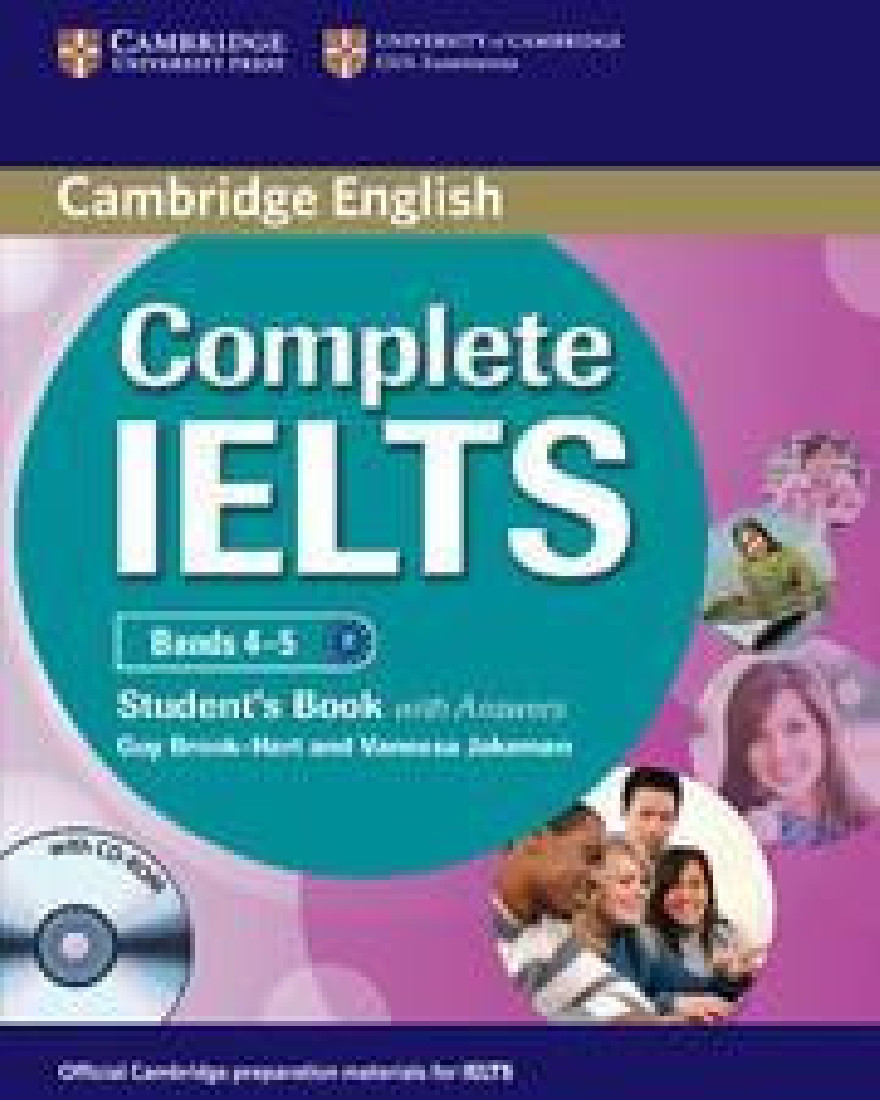 COMPLETE IELTS B1 STUDENTS BOOK WITH ANSWERS (+CD-ROM) (BAND 4-5)