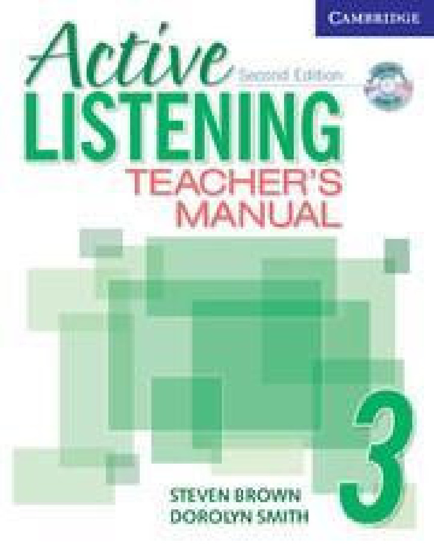 ACTIVE LISTENING 3 TEACHERS MANUAL (+CD)