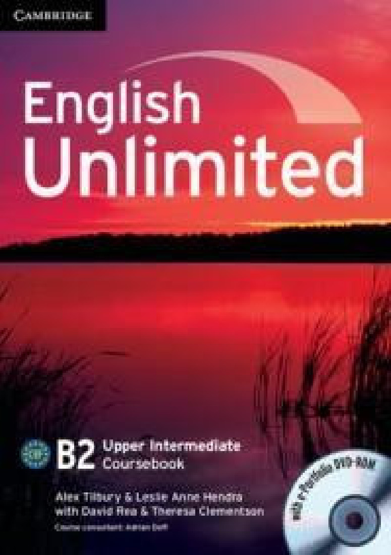 ENGLISH UNLIMITED UPPER-INTERMEDIATE B2 STUDENTS BOOK (+DVD-ROM) (B2)