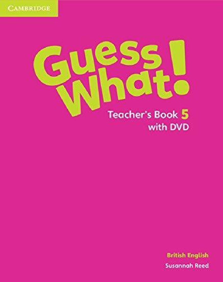 GUESS WHAT! 5 TCHRS (+ DVD)