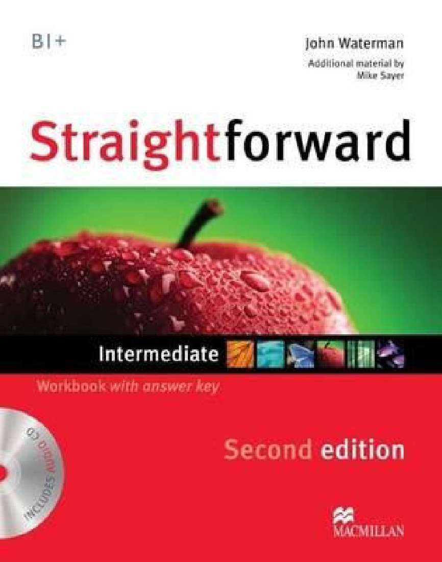 STRAIGHTFORWARD 2ND EDITION INTERMEDIATE WORKBOOK WITH KEY (+CD)