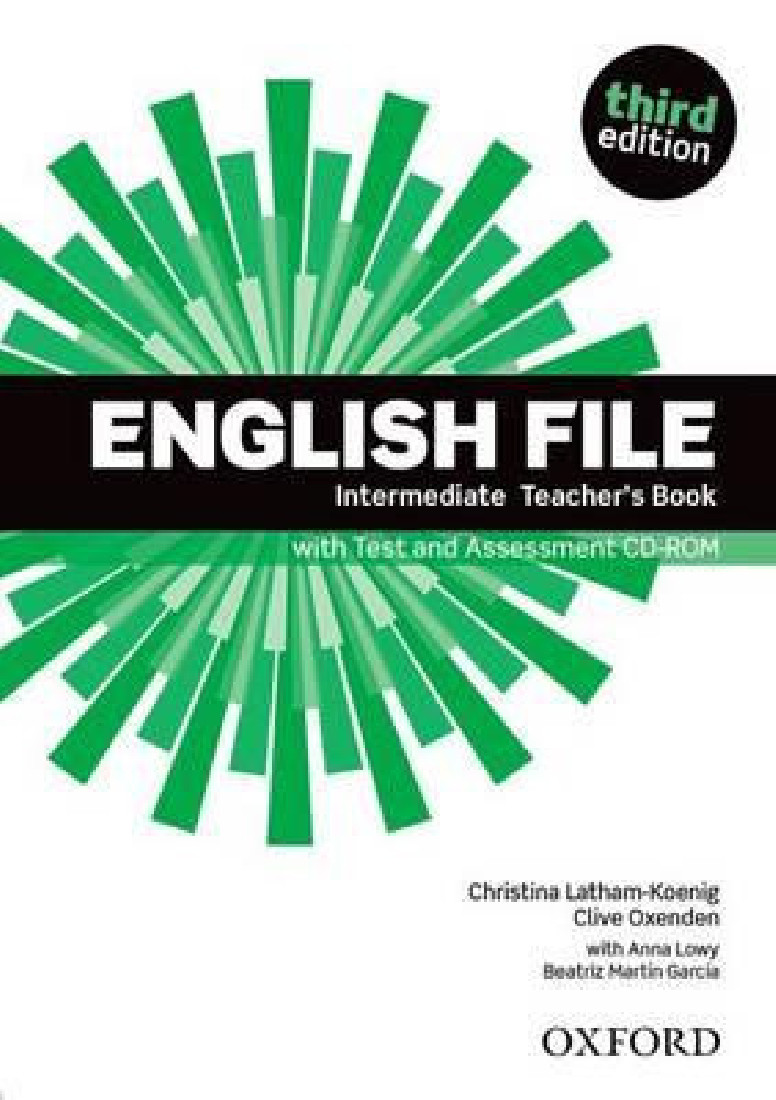 ENGLISH FILE 3RD EDITION INTERMEDIATE TEACHERS BOOK (+TESTS+CD-ROM)