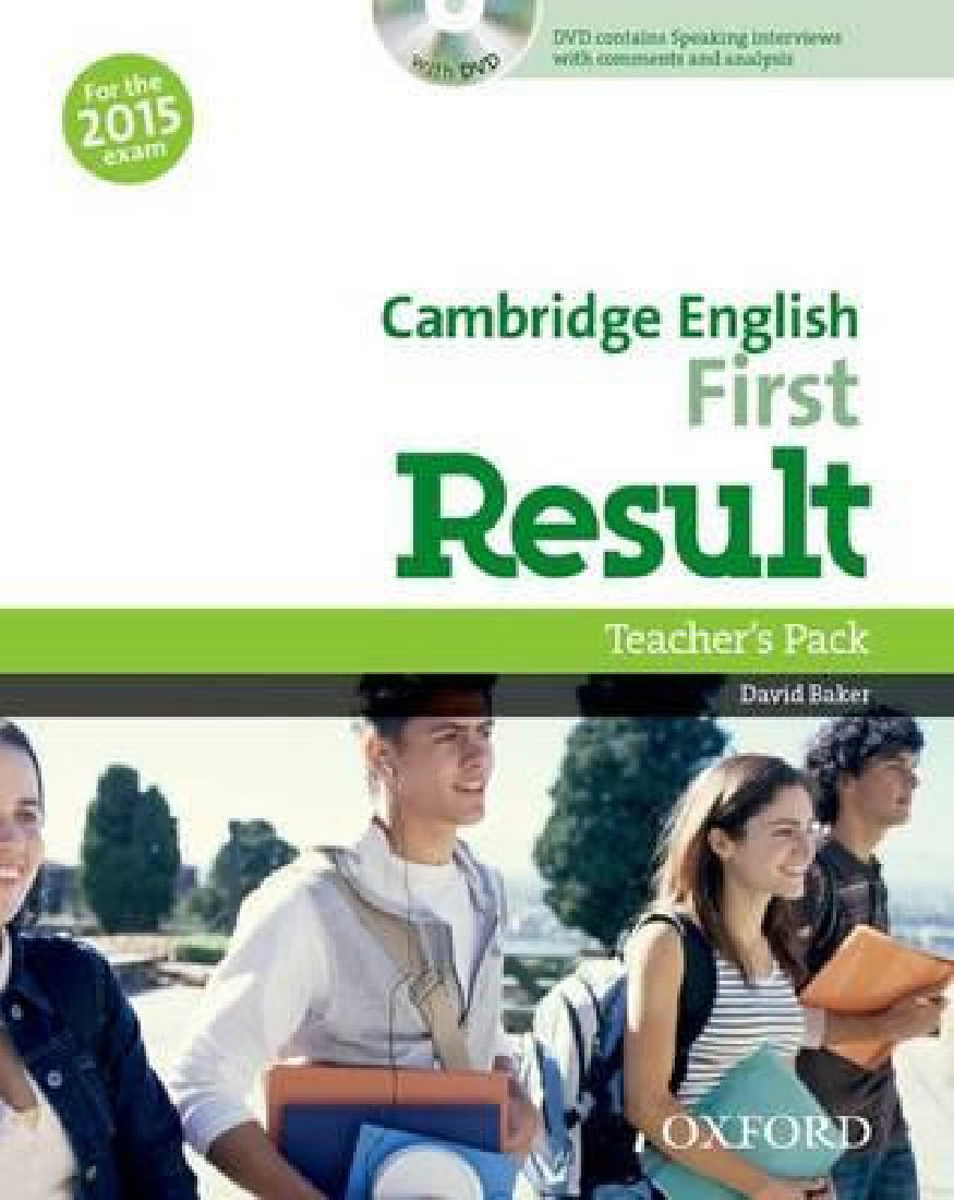 CAMBRIDGE ENGLISH FIRST RESULT TCHRS (+ DVD) N/E