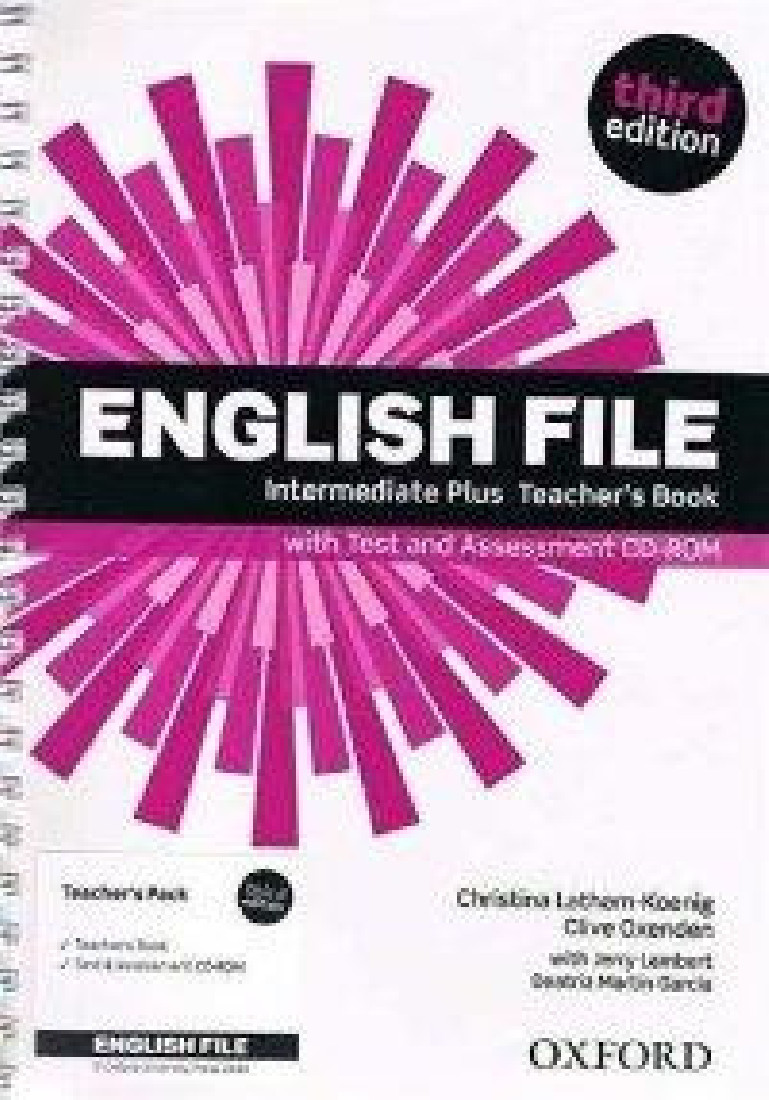 ENGLISH FILE 3RD EDITION INTERMEDIATE PLUS TEACHERS BOOK (+TESTS+CD-ROM)