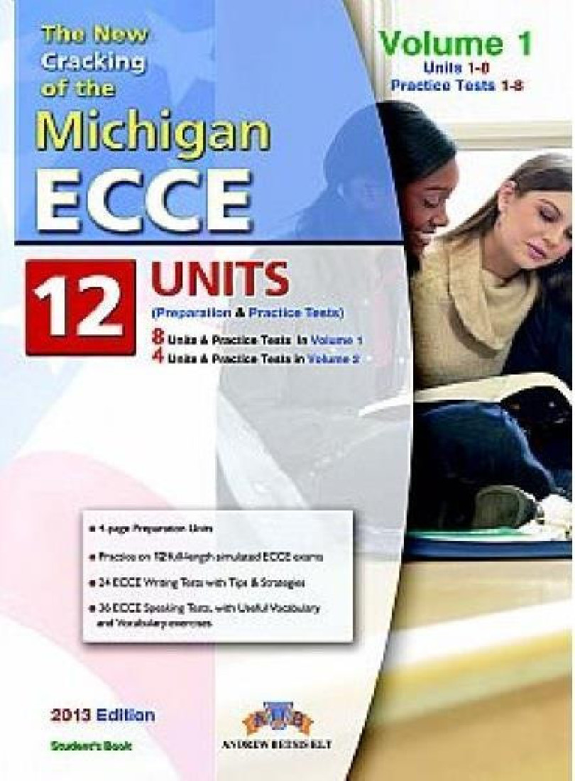 CRACKING THE MICHIGAN ECCE PRACTICE TESTS TCHRS VOLUME 1 2013