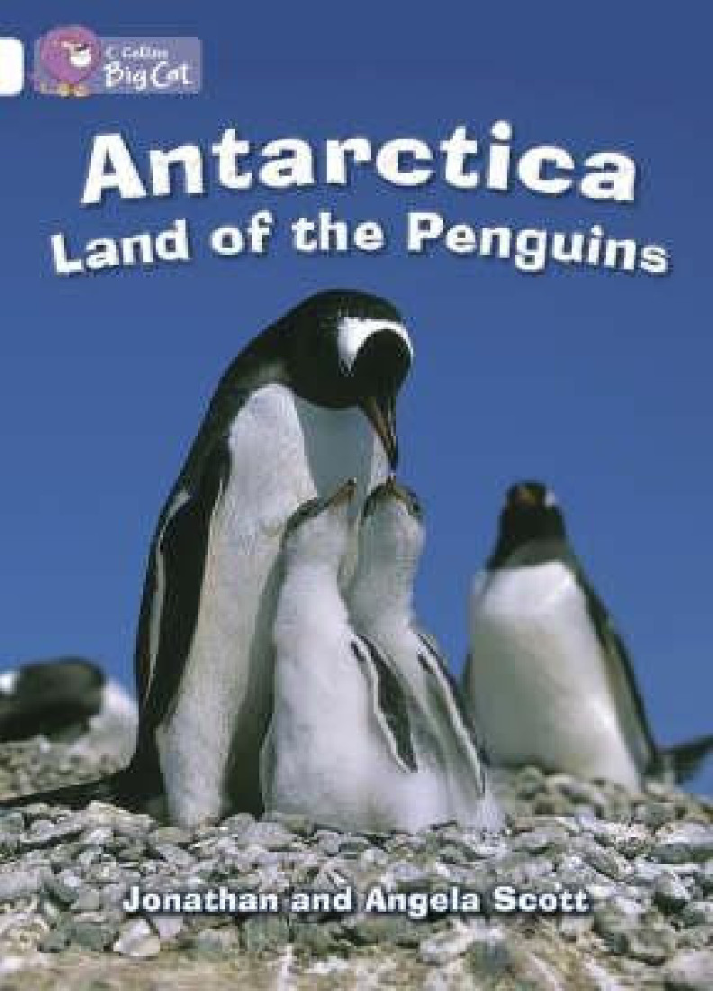 COLLINS BIG CAT : ANTARTICA: LAND OF THE PENGUINS Band 10/White PB