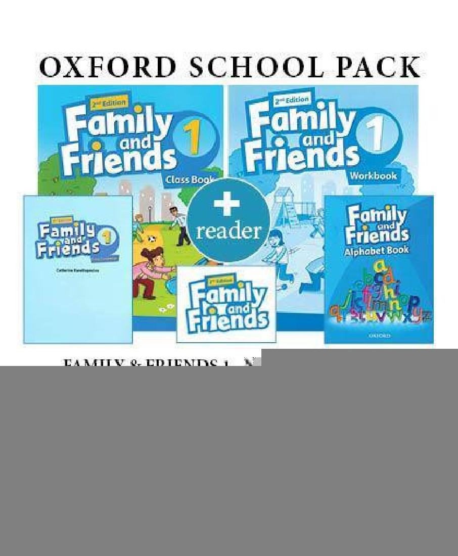 FAMILY AND FRIENDS 1 NEW SMART PACK (SB + WB + ALPHABET BOOK + READER) - 02306 2ND ED