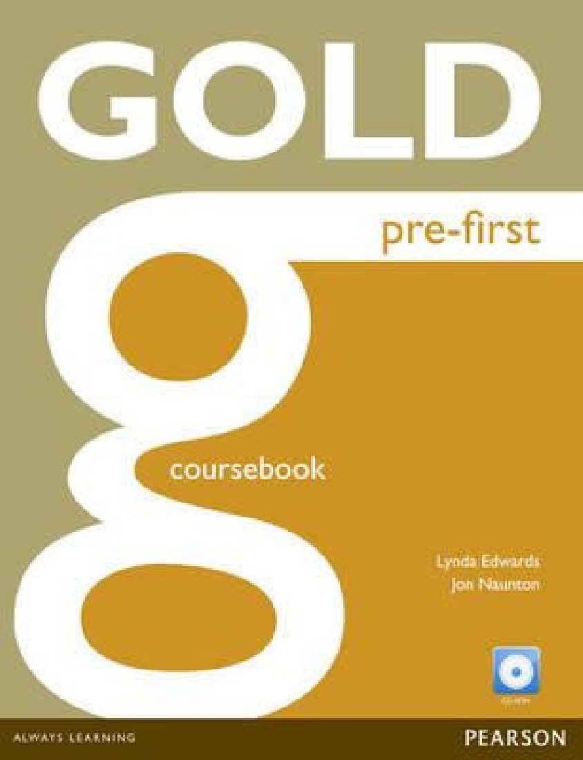 GOLD PRE-FIRST STUDENTS BOOK (+CD-ROM)