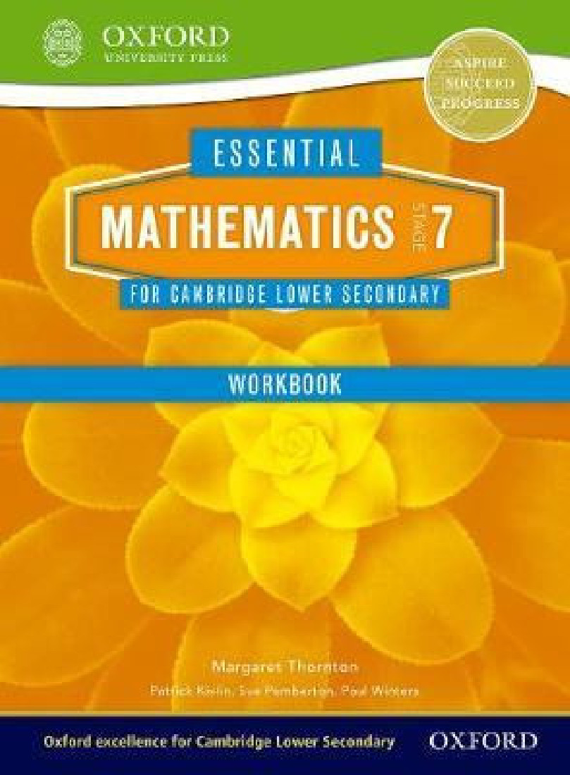 ESSENTIAL MATHEMATICS FOR CAMBRIDGE LOWER SECONDARY STAGE 7 WB