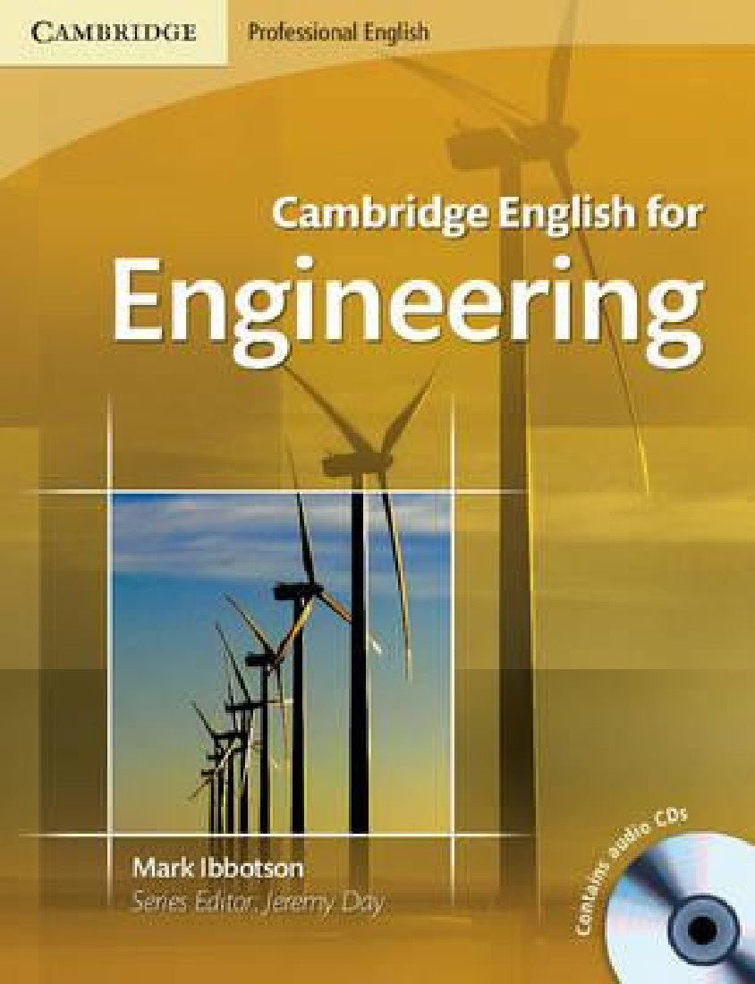 CAMBRIDGE ENGLISH FOR ENGINEERING SB (+ CD)