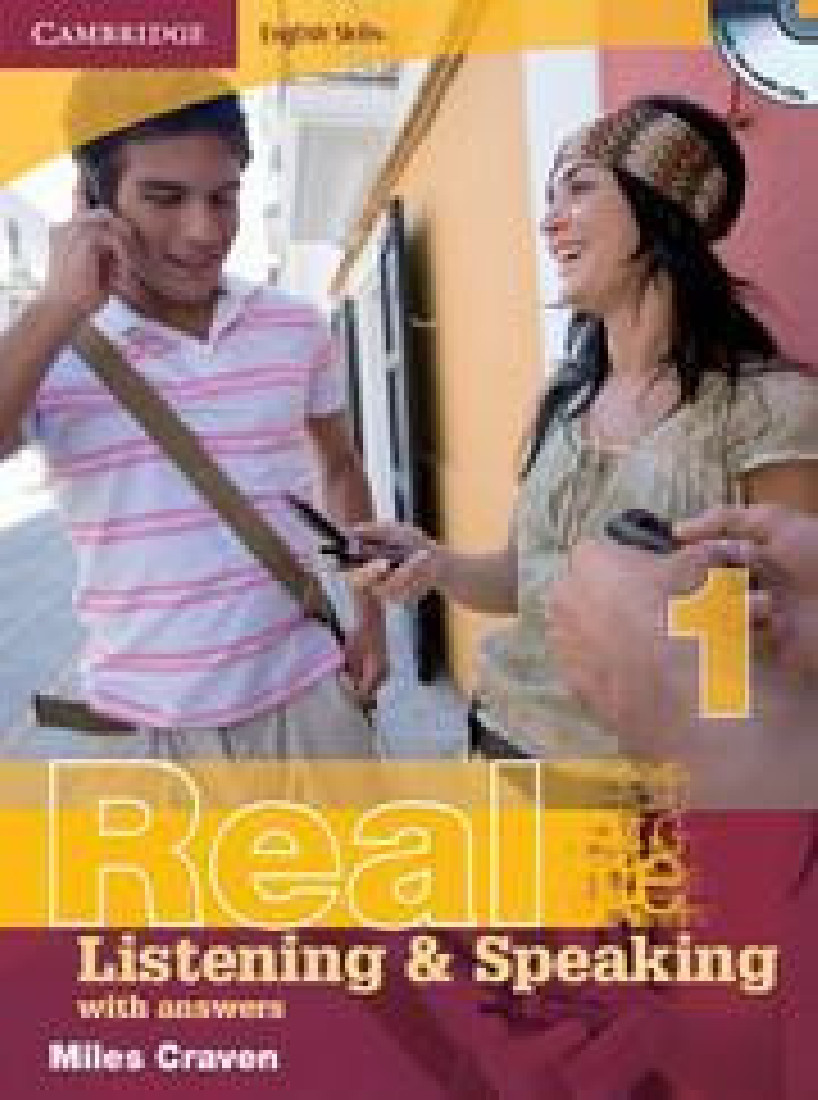 CAMBRIDGE ENGLISH SKILLS REAL 1 LISTENING & SPEAKING WITH ANSWERS (+CD)
