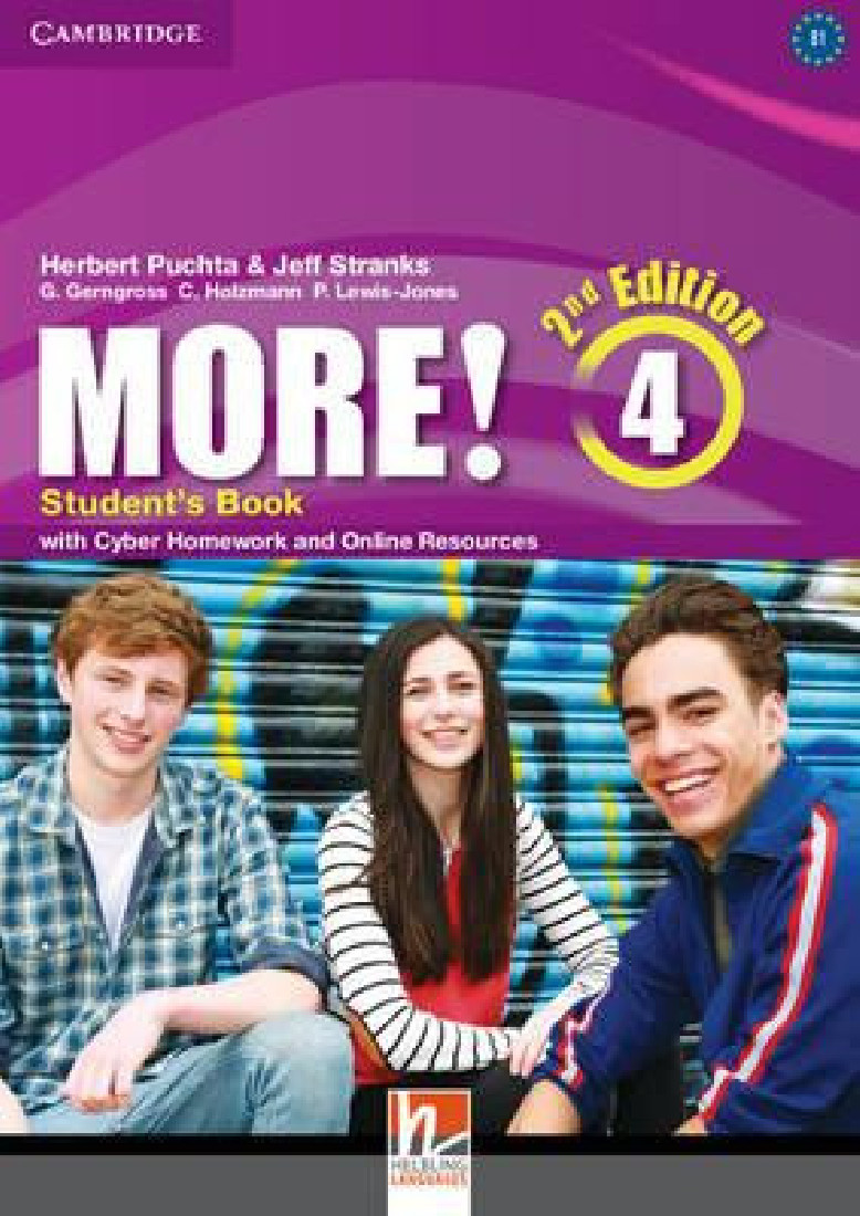 MORE! 4 2ND EDITION ST/BK WITH CYBER HOMEWORK (+ONLINE RESOURCES)