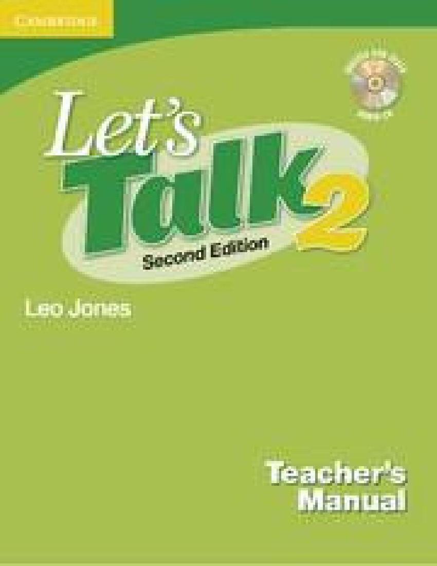 LETS TALK 2 TEACHERS MANUAL (+CD) 2nd ED.