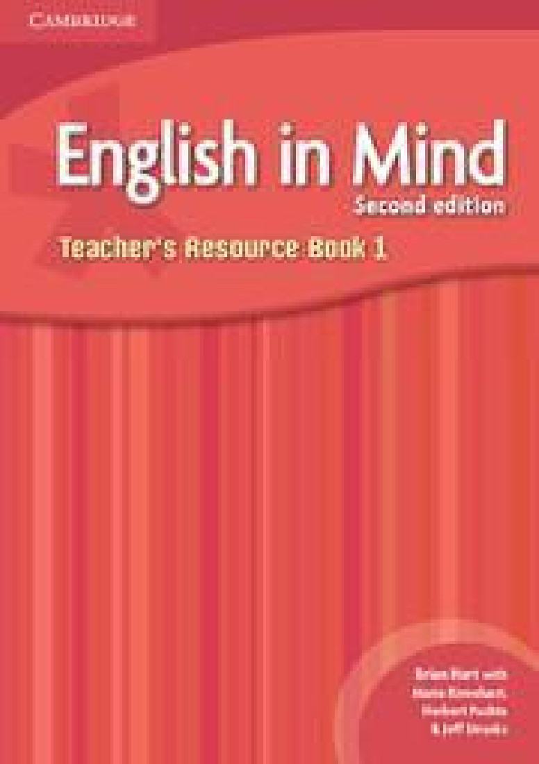ENGLISH IN MIND 1 TEACHERS RESOURCE  2nd ED.