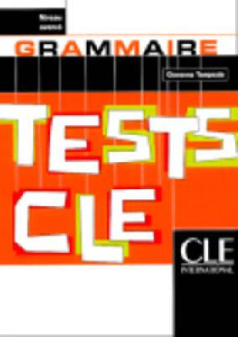 TESTS CLE GRAMMAIRE AVANCE