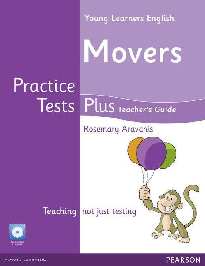 YLE MOVERS PRACTICE TESTS PLUS TEACHERS BOOK WITH MULTI-ROM & AUDIO CD