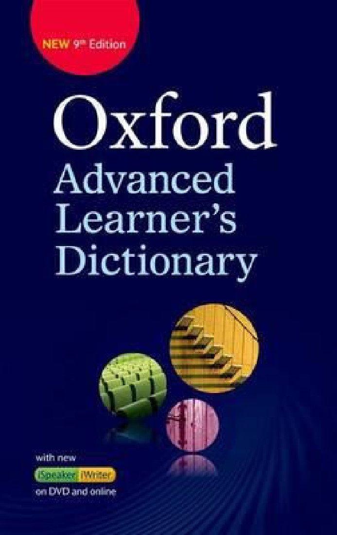 OXFORD ADVANCED LEARNERS DICTIONARY (+ CD + OXFORD iWRITER) 9TH ED HC