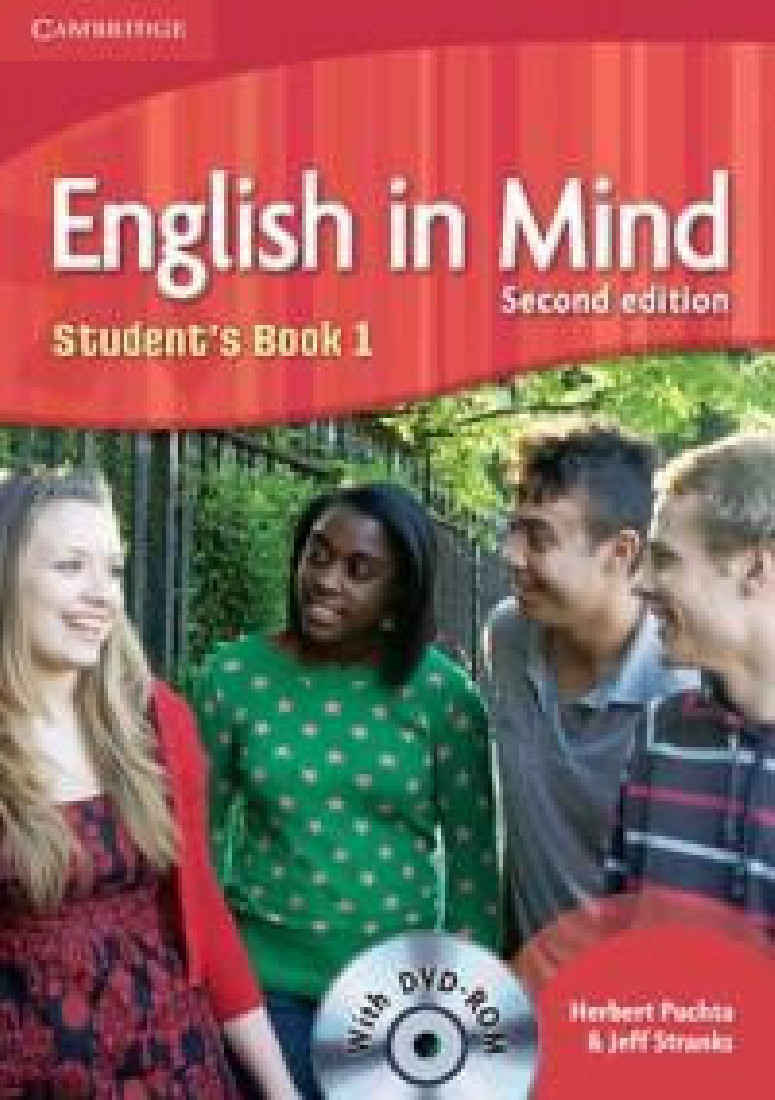 ENGLISH IN MIND 1 STUDENTS BOOK (+DVD-ROM) 2nd EDITION