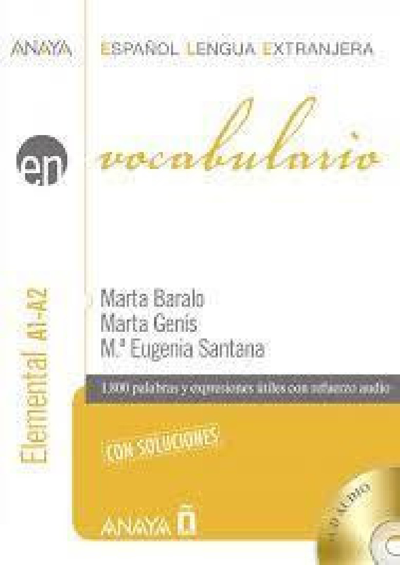 VOCABULARIO ELEMENTAL A1-A2 (+CD)
