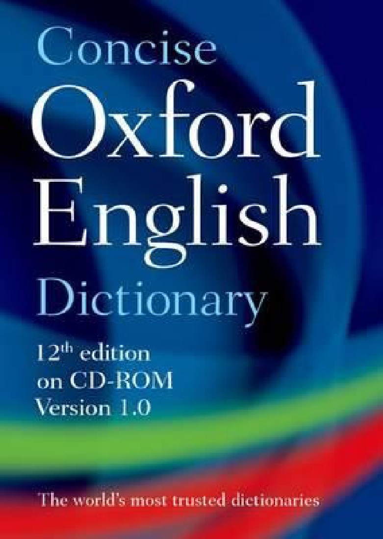 OXFORD CONCISE ENGLISH DICTIONARY CD-ROM 12TH ED PB