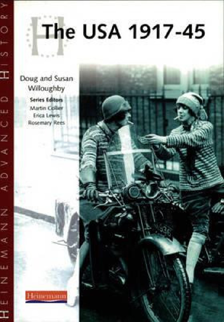 HEINEMANN ADVANCED HISTORY THE USA 1917-45 PB