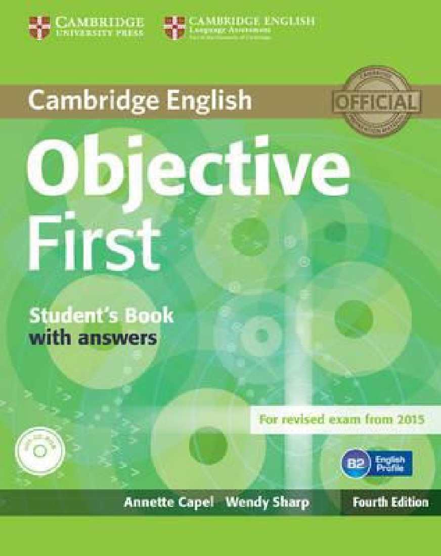 OBJECTIVE FIRST SB (+ CD-ROM) W/A 4TH ED