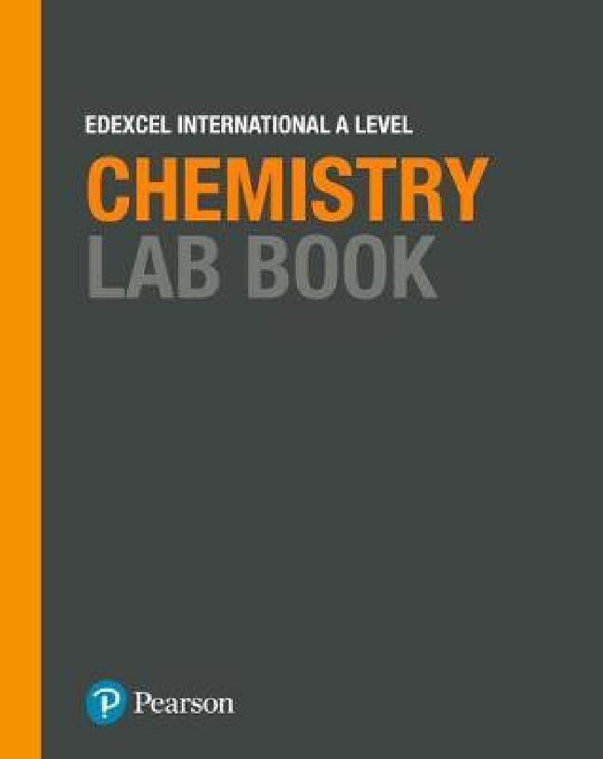 EDEXCEL INTERNATIONAL A LEVEL CHEMISTRY LAB BOOK