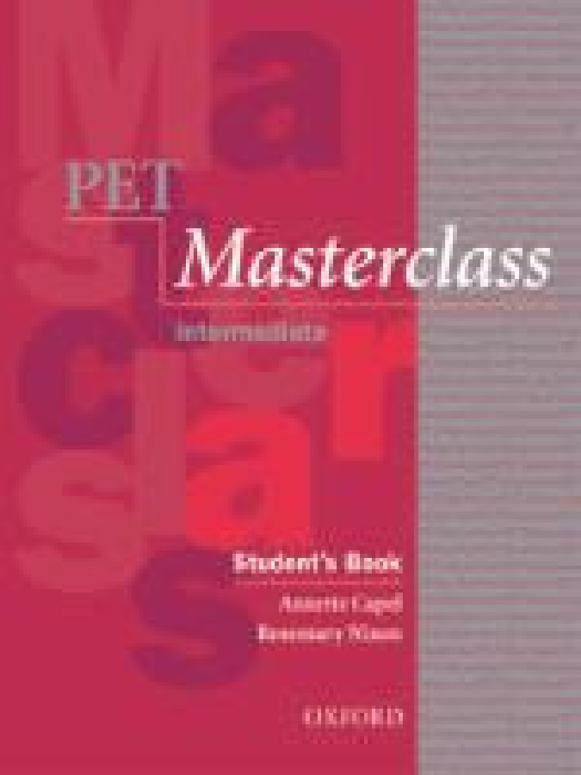 PET MASTERCLASS INTERMEDIATE STUDENTS BOOK
