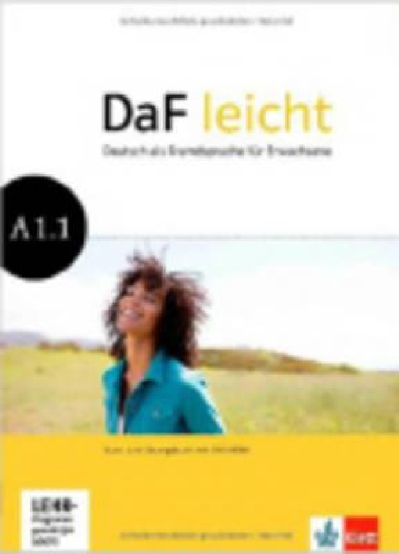 DAF LEICHT A1.1 KURSBUCH & ARBEITSBUCH (+ DVD-ROM)