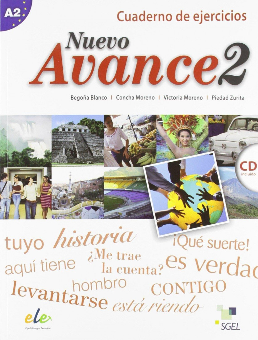 AVANCE 2 NUEVO CUADERNO DE EJERCICIOS (+CD)