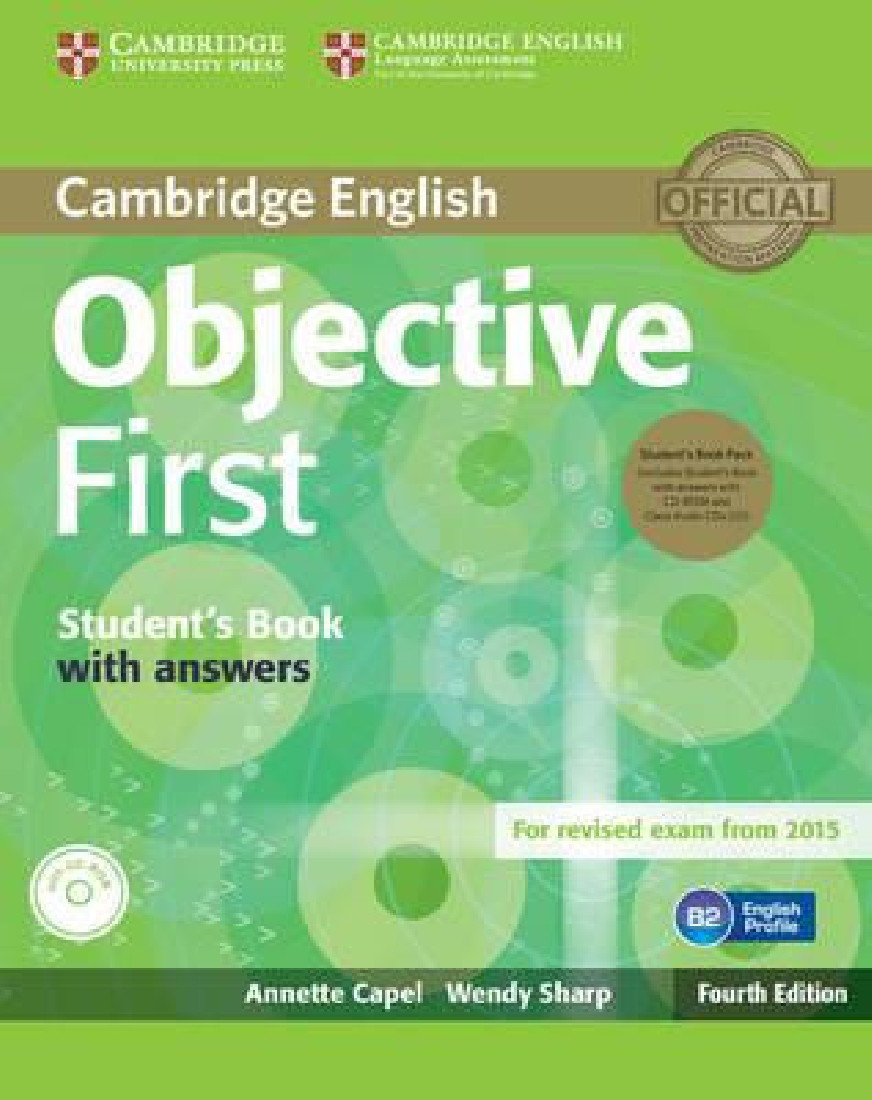 OBJECTIVE FIRST SB PACK W/A (+ CD (2) + CD-ROM) 4TH ED