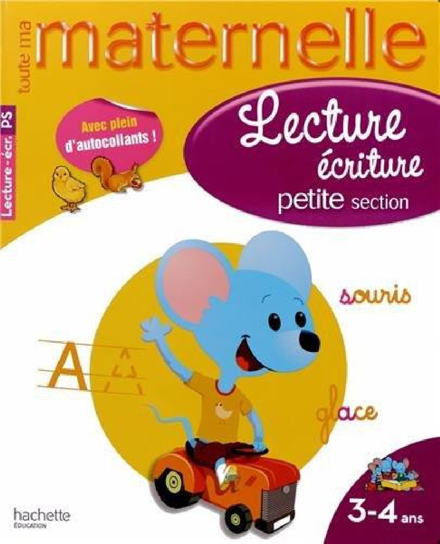 LECTURE-ECRITURE PETIT SECTION (3-4 ANS) 2ND ED