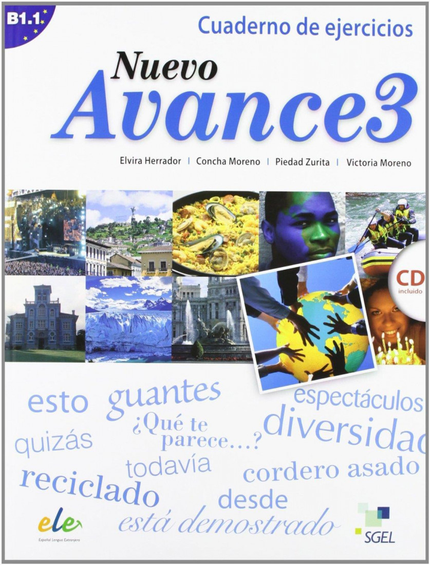 AVANCE 3 NUEVO CUADERNO DE EJERCICIOS (+CD)
