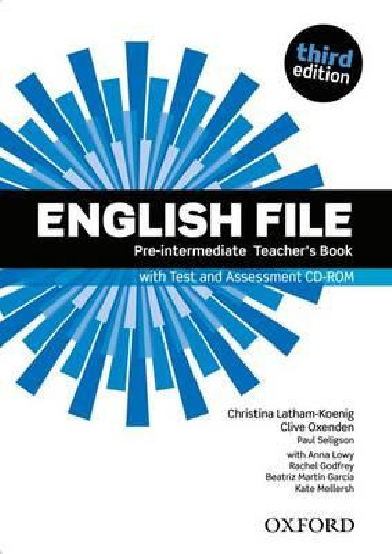ENGLISH FILE 3RD EDITION PRE-INTERMEDIATE TEACHERS (+TESTS+CD-ROM)